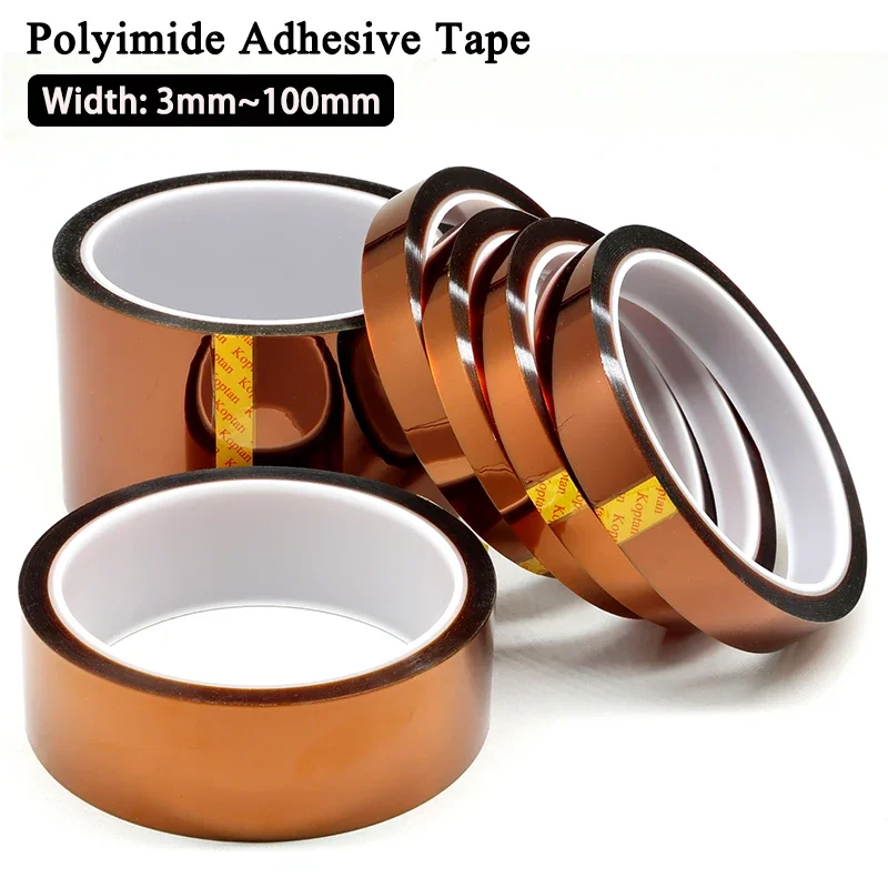 

High Temperature Polyimide Adhesive Insulating Adhesive Tape Heat BGA Tape Thermal Insulation Tape 3D Printing Board Protection