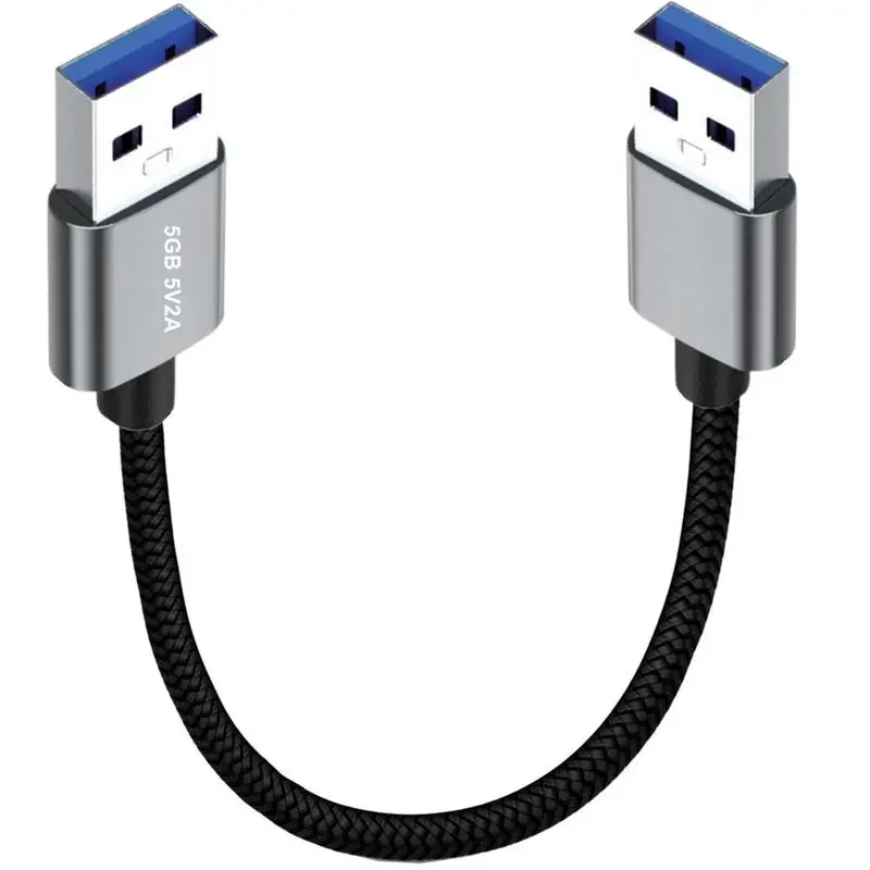 USB 3.0 Male To Male Data Cable, Industrial Touch Screen Control Programming Cable, Computer Mobile Hard Drive Cable