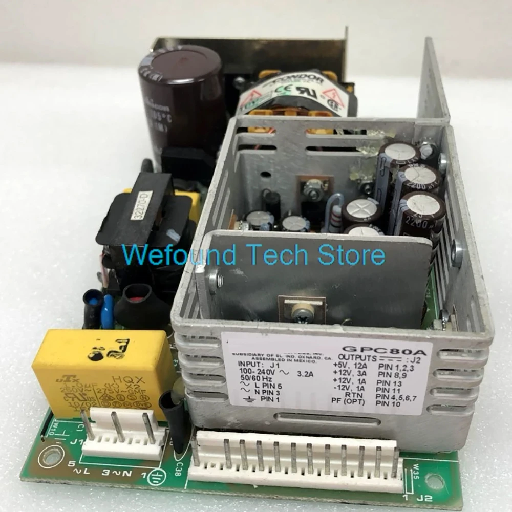

GPC80A +5V12A +12V3A +12V1A -12V1A Industrial power supply