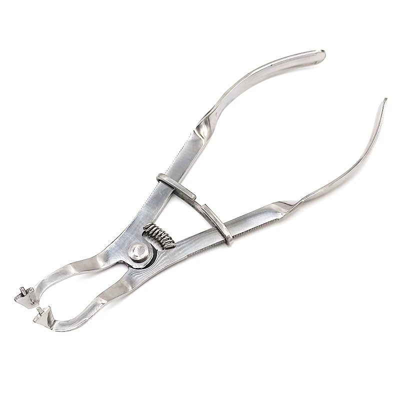 Dental Band Forming Clip Forceps Rubber Dam Clamps Ivory Clamp Forceps Dental Restorative Instruments