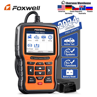 Foxwell NT510 Elite Wireless OBD2 Scanner Tool ABS SRS DPF Oil Fit For BMW Bidirectional Active Test Full System Car Code Reader
