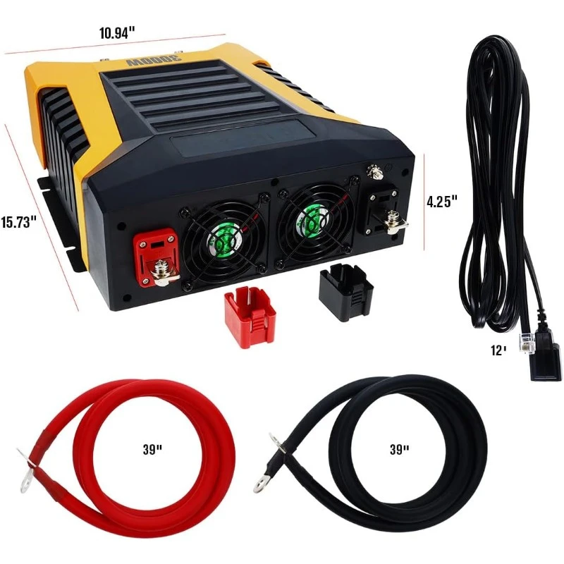 PWD3000P 3000 Watt Power Inverter with Bluetooth Technology，home.