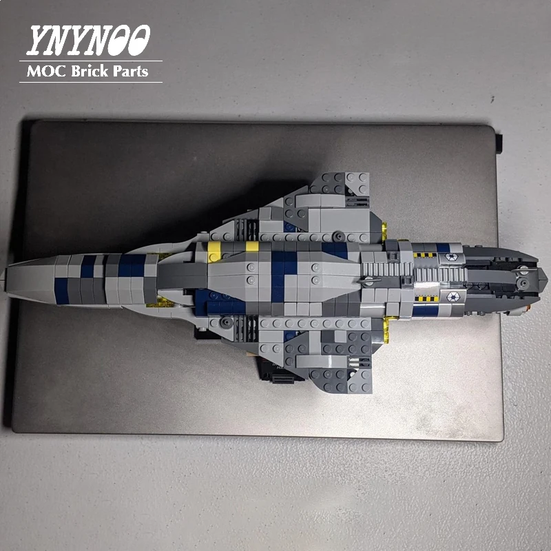 Novo moc mc80 liberty star cruiser conversão mon calamari navio de guerra blocos de construção kit diy tijolos montagem modelo brinquedo presentes