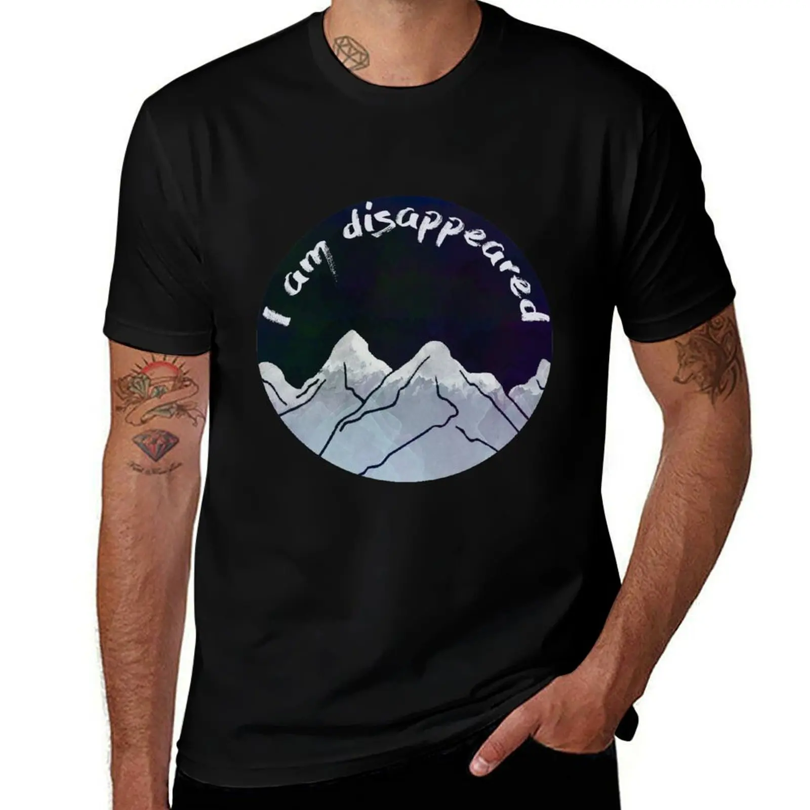 I am Disappeared T-Shirt t shirt man designer T-Shirt