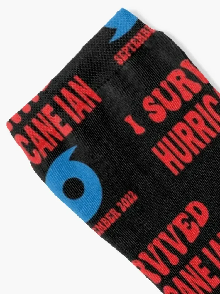 Hurricane Ian Shirt I Survived Hurricane Strong Florida-i survived hurricane ian Socks happy Women Socks Men's