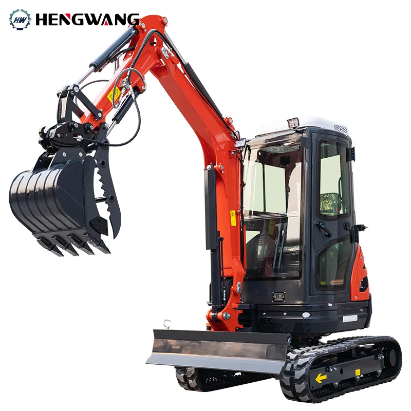 Mini Excavator 3T 3.5 Ton EPA Engine Small Digger With Cabin Garden Household Agricultural Equipment Tools China Factory Custom