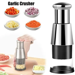 Garlic Crusher Onion Chopper Multipeler Vegetables Chopper Manual Garlic Press Machine Garlic Squeezer Kitchen Tools