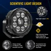 CO LIGHT 오토바이 LED 원형 오프로드 작업등, 운전 조명, 오토바이 SUV ATV 트럭 보트용 보조 조명, 12V, 5 인치 2