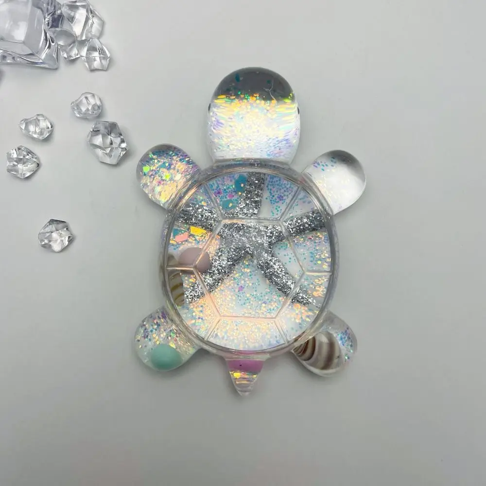 In Olie Ornament Flash Stromend Zand Snoep Kleur Schildpad Zeester Leuke Zeester Schildpad Kawaii Mooie Schildpad Kleine Ornament Geschenken