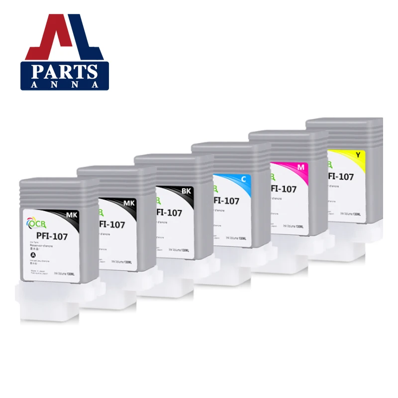 PFI-107 Compatible Ink Cartridge for Canon IPF670 IPF680 IPF685 IPF770 IPF780 IPF785 IPF-670 IPF-770 IPF 670 770 PFI107 PFI 107