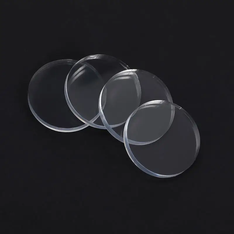 10/12/20pcs Glass Table Pad Non-Slip Patio Table Spacers Cabinet Bumpers Clear Round Wahser Spacer Damper Pad Furniture Mute