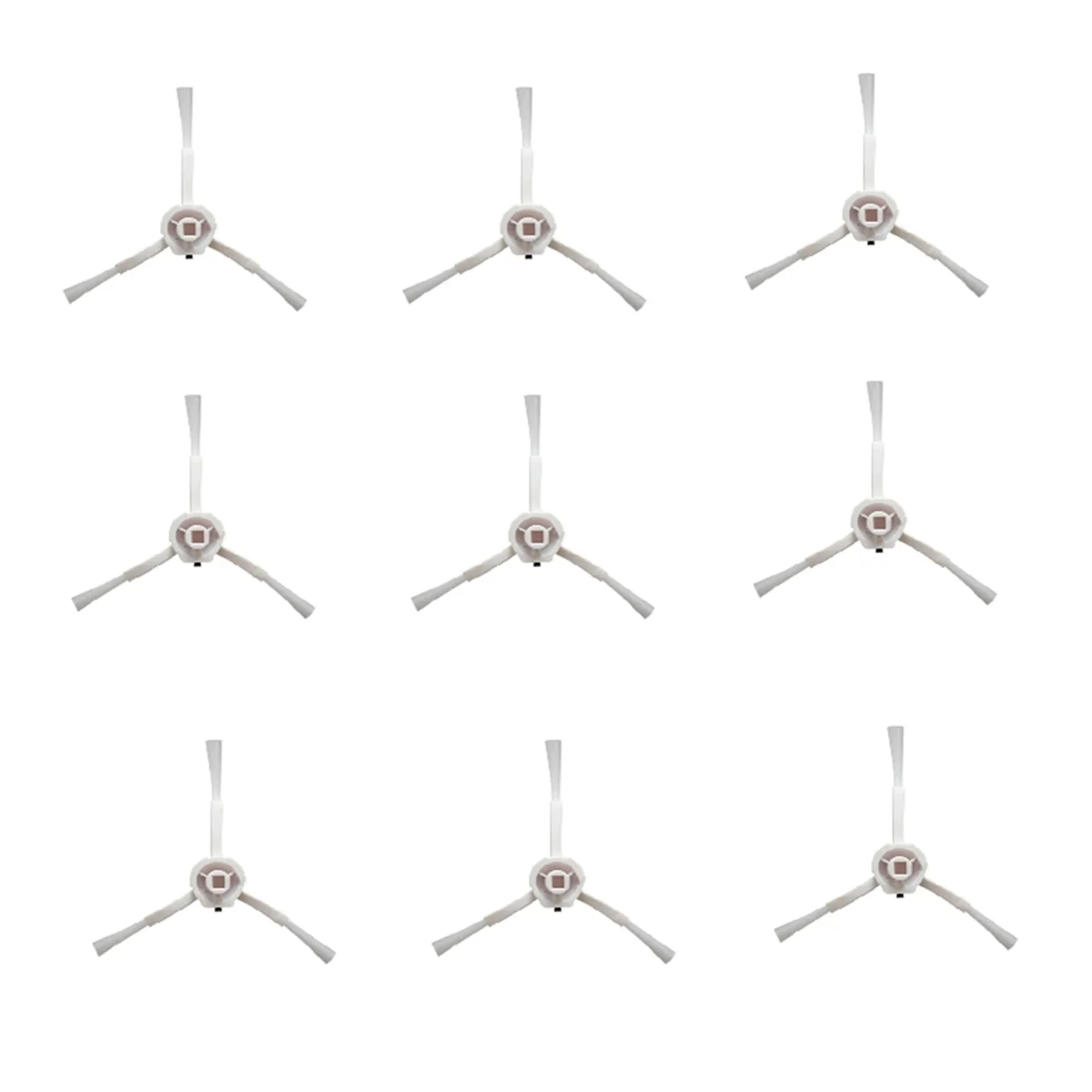 9 قطع فرشاة جانبية لأجزاء المكنسة الكهربائية Xiaomi Mijia 1C، فرشاة جانبية بديلة روبوتية