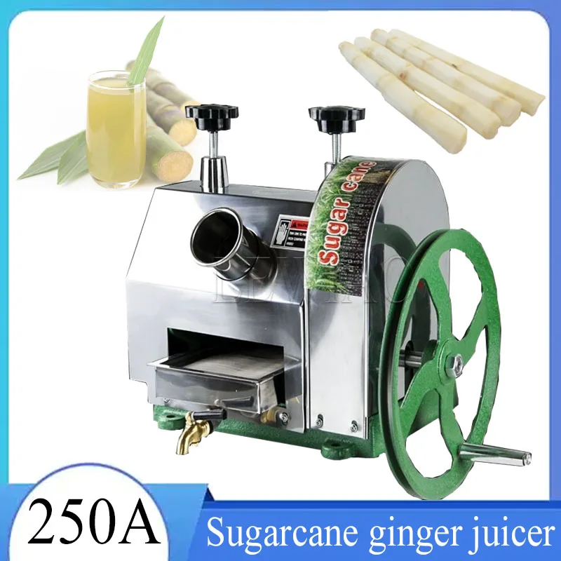 Manual Sugarcane Juice Machine Sugar Cane Juicer Machine Stainless Steel Cane-juice Squeezer