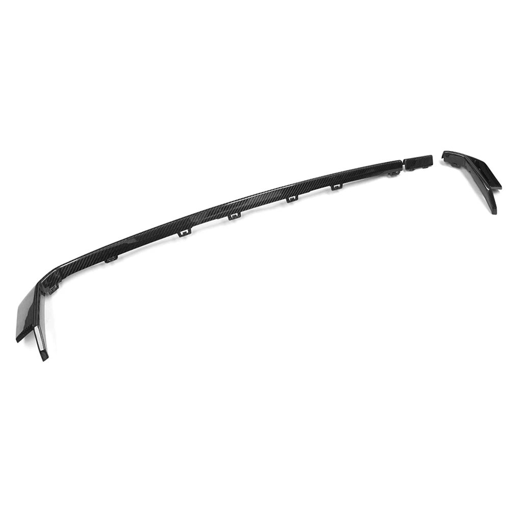 Per BMW M3 G80 M4 G82 2021-2023 Reale A Secco In Fibra di Carbonio Esterno Paraurti Posteriore Coda Paraurti Diffusore Body Kit Parti di Accessori