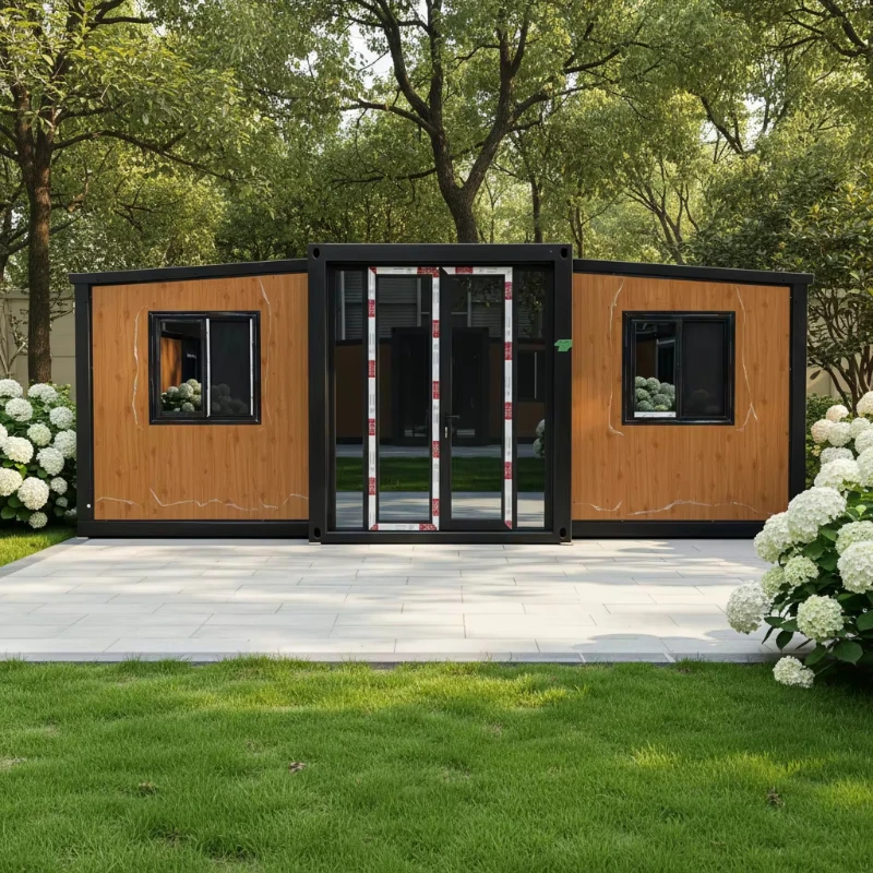 Casa Contenedor Modular Expandible Avanzada de 20 pies, 2 Dormitorios, Vivienda Portátil