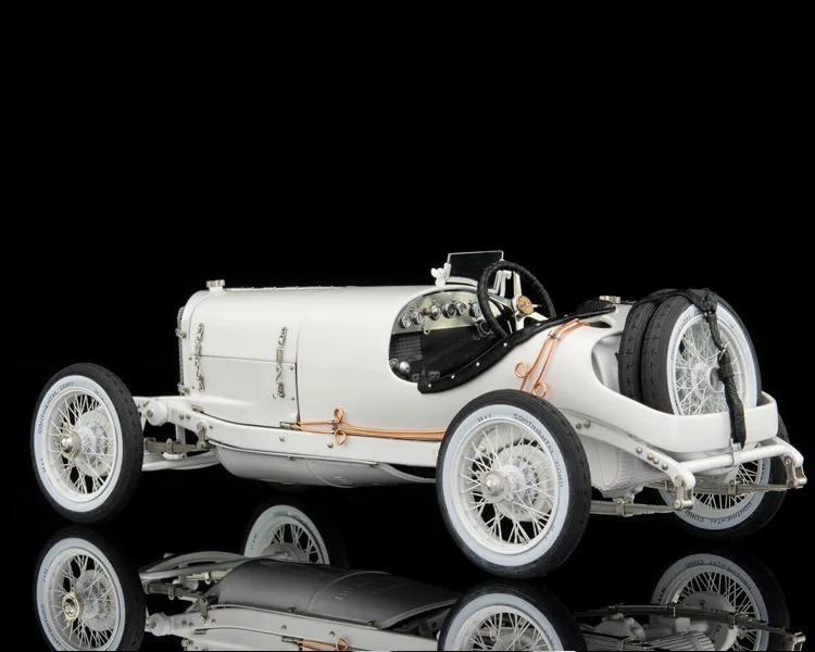 CMC 1:18 For Targa Florio 1924 White Alloy Fully Open Limited Edition Simulation Metal Static Car Model Toys Gift