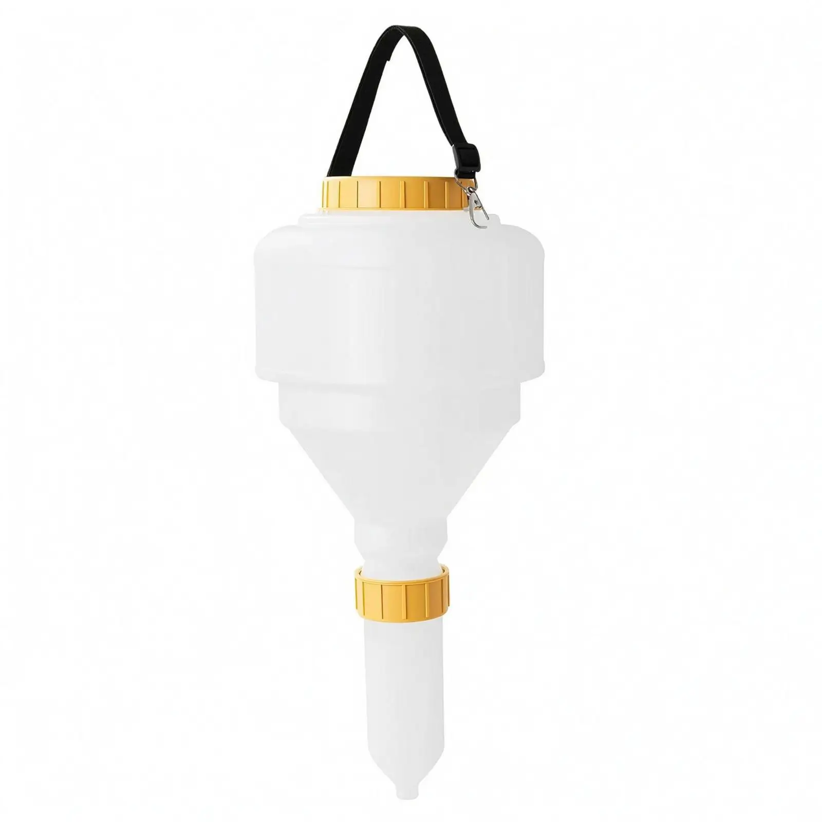 Hanging Sauce Dispenser Durable Plastic Leak Proof Long Spout Easy Dispensing Container for Food Service Counter
