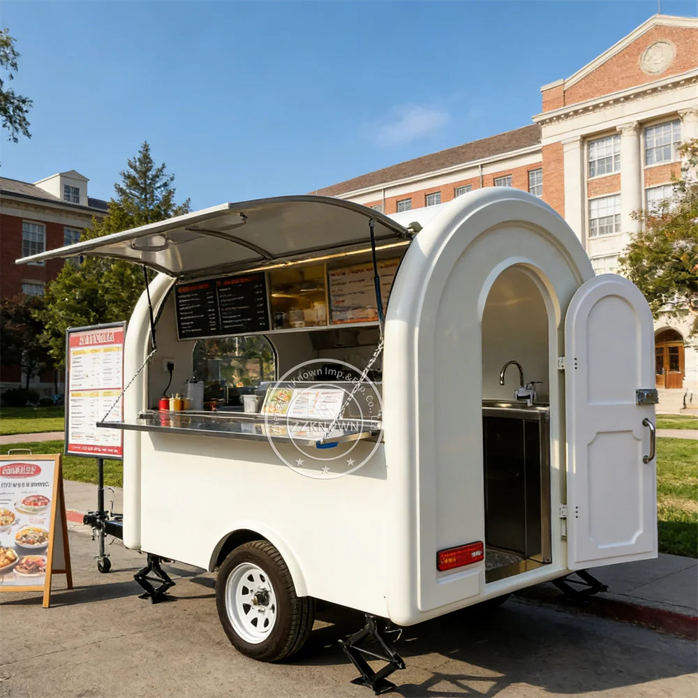 

Мобильные фудтраки для уличной еды: фургоны для жареной курицы, мороженого, тако, хот-догов, полностью оборудованные передвижные прицепы для фастфуда от производителя
