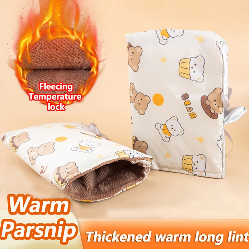 1Pair Motorcycle Winter Warmer Gloves Handlebar Muffs Protective Motorcycle Scooter Thick Warm Grip Handle Bar Muff Rainproof