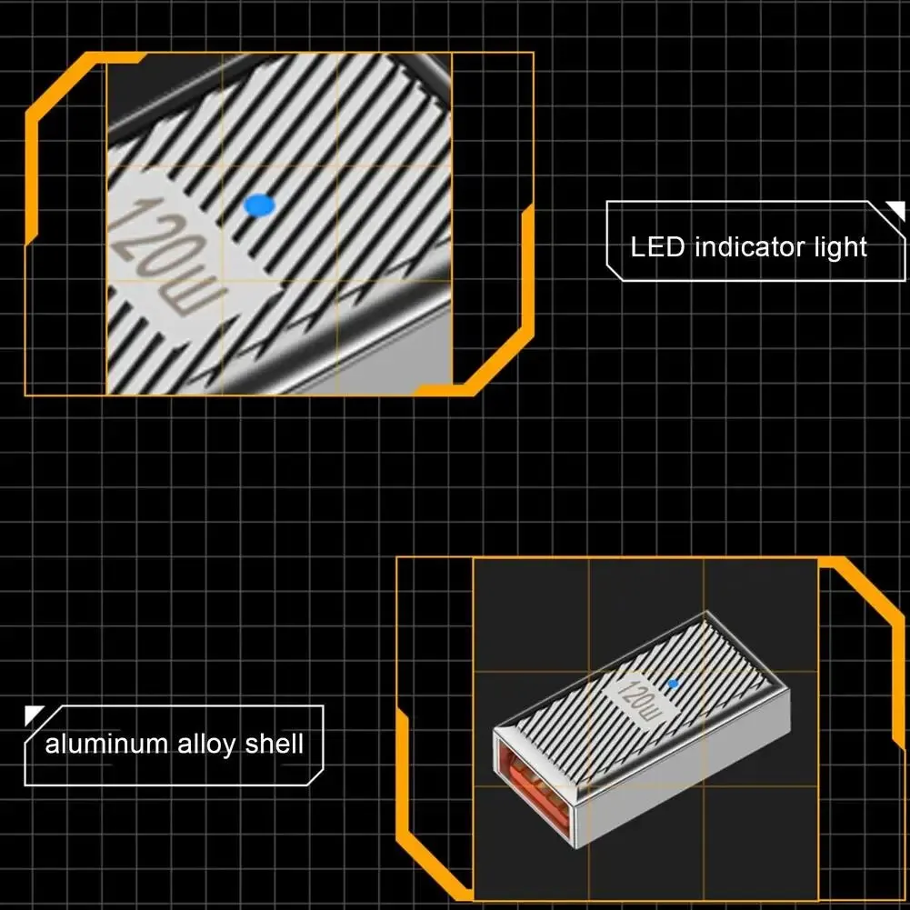 محول USB A إلى USB C ، نوع C أنثى ، شحن سريع لأجهزة USB C ، أجهزة الكمبيوتر المحمولة ، الكمبيوتر ، 10Gbps