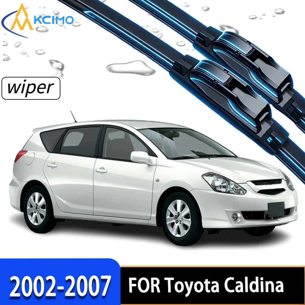 

Premium Front Windscreen Wiper Blades with Durable Rubber, All-Weather Stable Performance for Toyota Caldina T240 2002-2007
