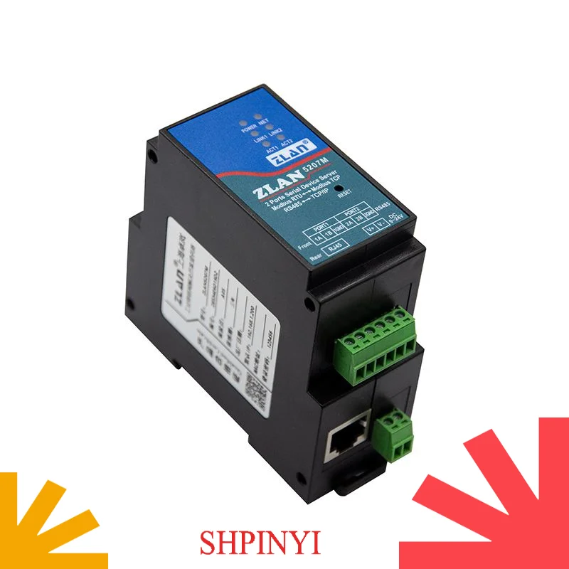 ZLAN7110MI  MQTT Industrial RS232/485/422 to Wifi Converter Modbus Gateway Rs485 to Wifi Serial Server