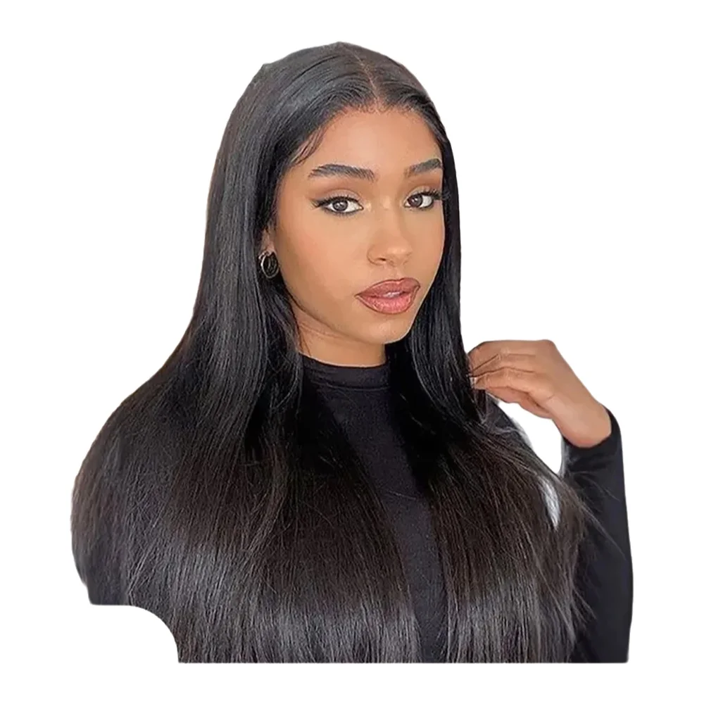 250% Dichtheid Straight Lace Front Human Hair Pruiken Voor Vrouwen Maleisische Rechte Kant Voor Pruiken Isee Haar Straight Menselijk Haar pruiken - afbeelding 2