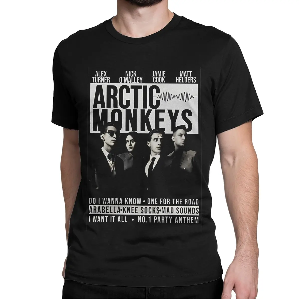 Dreamscape Light Arctic's Rock Music T-Shirts Men Women Arctic Monkeys 100% Cotton Tee Shirt  T Shirts 4XL 5XL 6XL Clothing