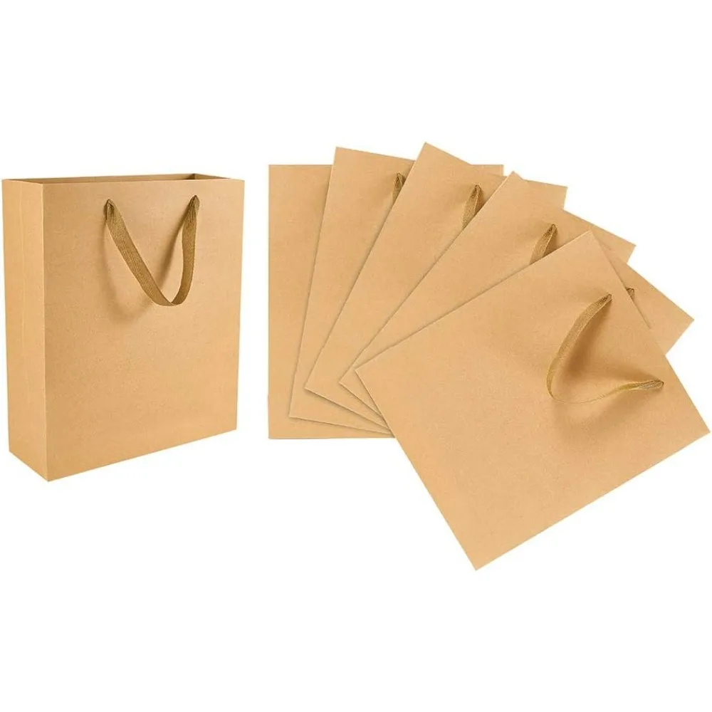 10 Pack Kraft Paper Bags 11.8