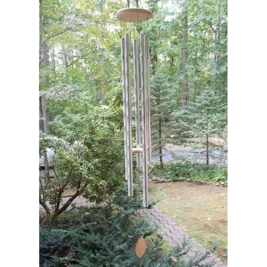 

Big Extra Large 57 Wind Chime Deep Tone Tuned Resonant Bass Sound Church Windchime Outdoor Unique Memorial SympathyGarden Hangin