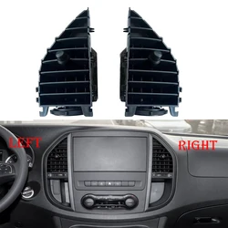 Center A/C Grille Vent para Mercedes Benz, Tomada de Ar Condicionado, Mercedes Benz Vito Viano V260, W447, W448, 2017-2023