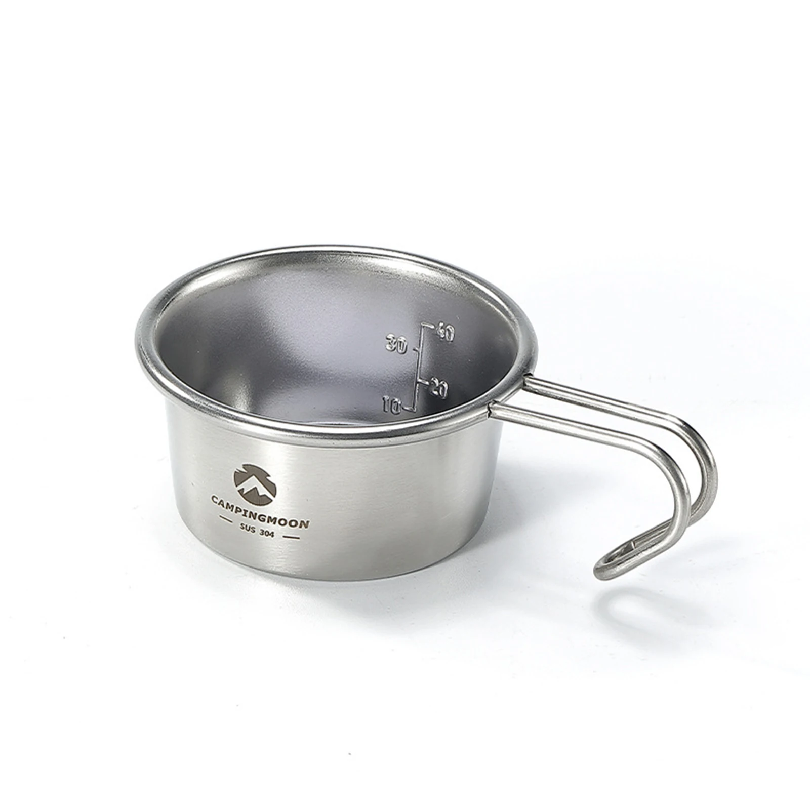 High Quality Cup Cup Multiple Layers Outdoor Picnic 304 Stainless Steel Ergonomically Designed Handle Hung For Storage