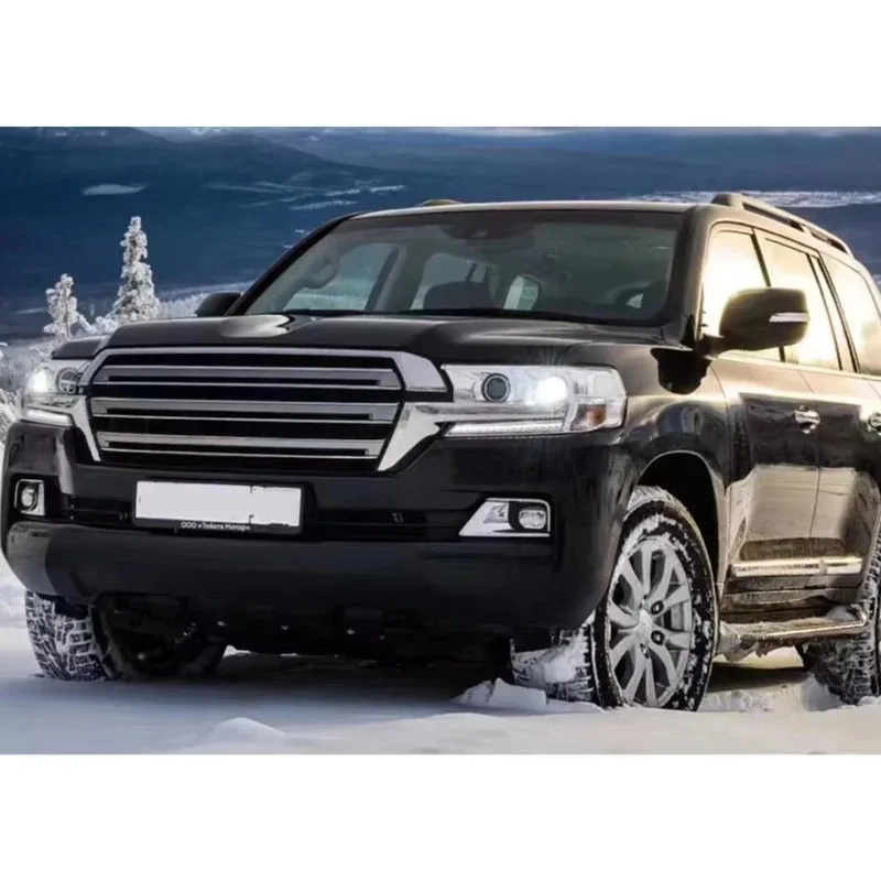 

Factory PriceNew Design Car Bumper for Land Cruiser 200 2008-2015 to 2016-2020 Front Rear Bumper with Grille Headlights Tailligh