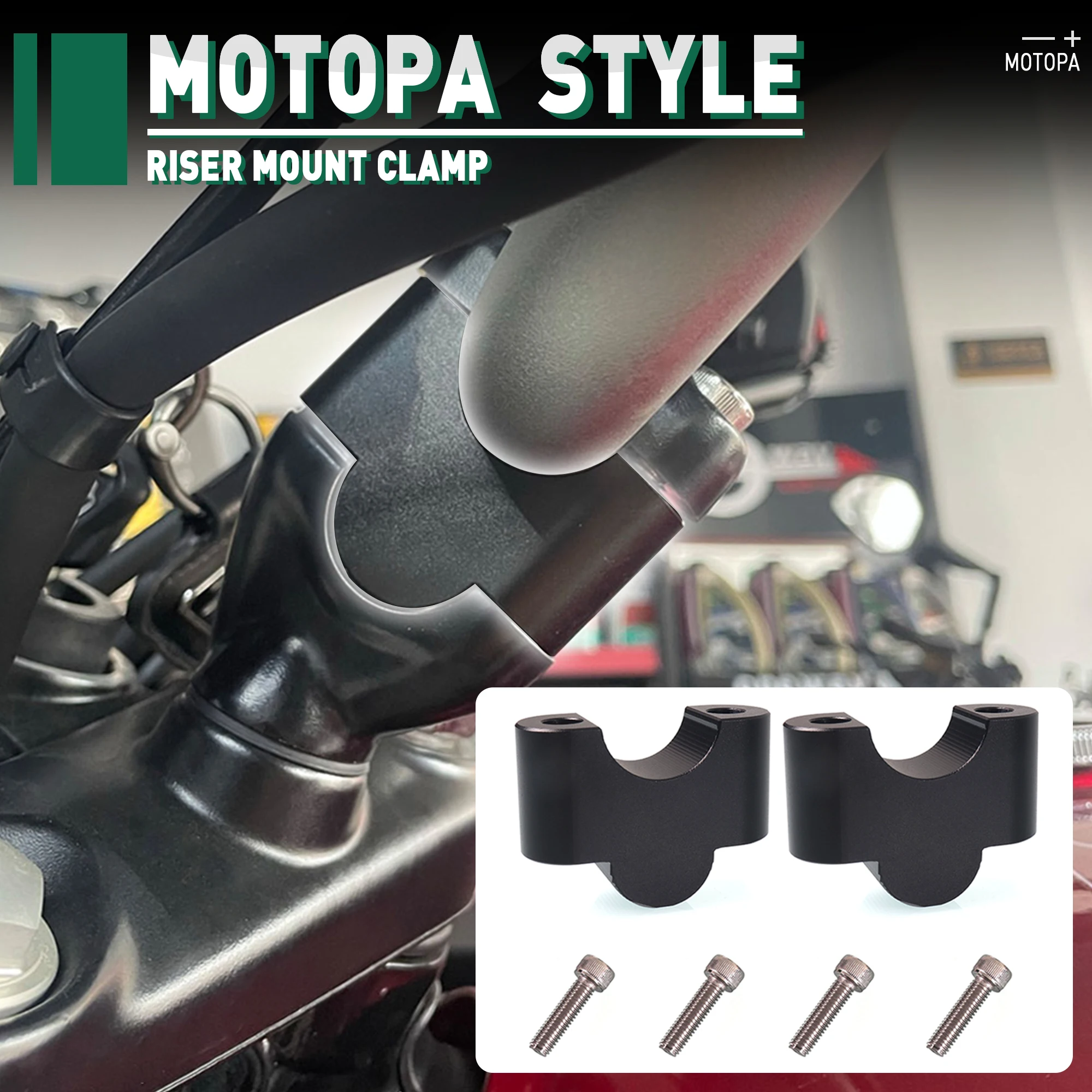

Motorcycle T100 25MM Handlebar Riser Handle Heightening Clamp Mount For Rocket III Accessories For Triumph Bonneville BobberT100