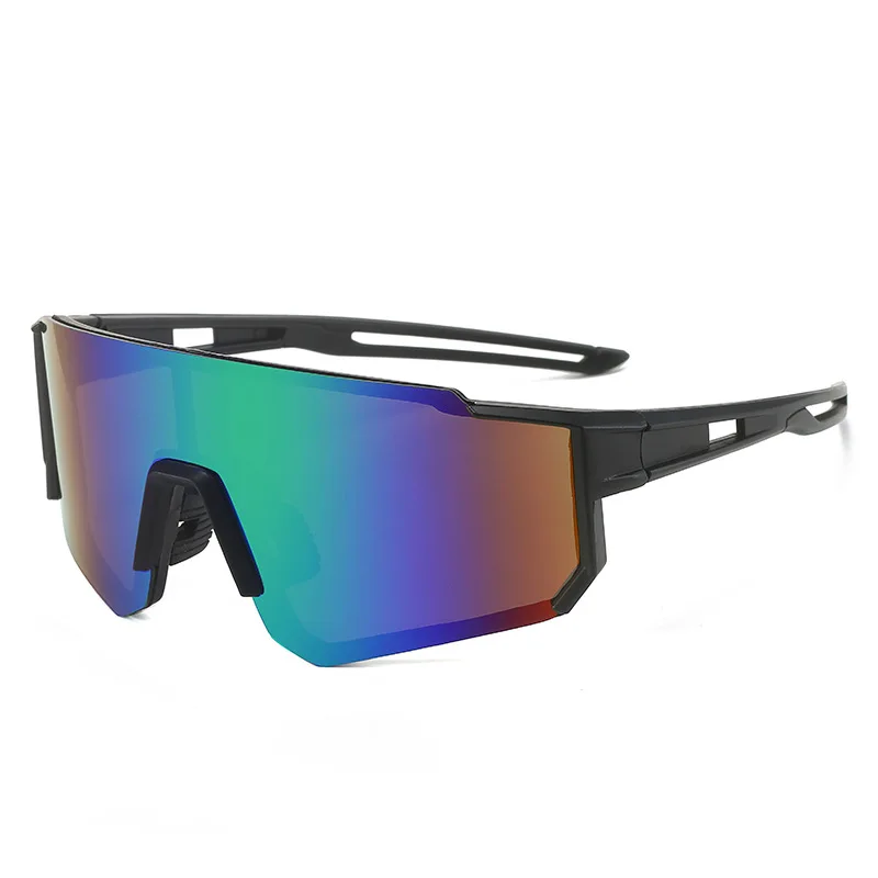 

men's sports sunglasses cross-border new women's outdoor riding sunglasses one-piece bicycle windshield glasses 9815