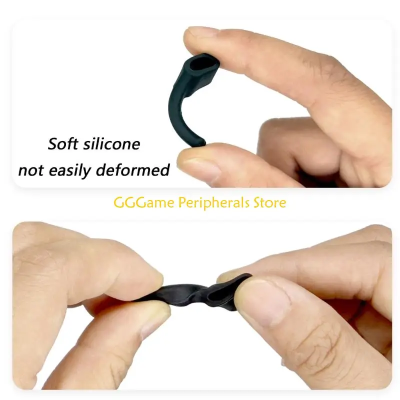 U55B Ergonomic Eyeglass Ear Grips Ear Supports for Glasses AntiSlip Feature Prevents Slipping During Sports Work Scenario