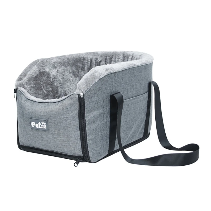 

Car Console Dog Bag Puppies Tote Outgoing Travel Bag DXAF