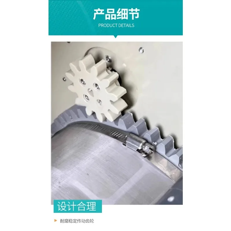 Integrated Recirculating Aquaculture System Koi Pond Rotating Drum Microporous Fil-ter