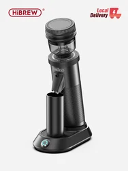 HiBREW G5 48mm Conical Burr Electric Coffee Grinder Compact Portable Coffee Bean Mill Kitchen for Espresso Turkish Coffee