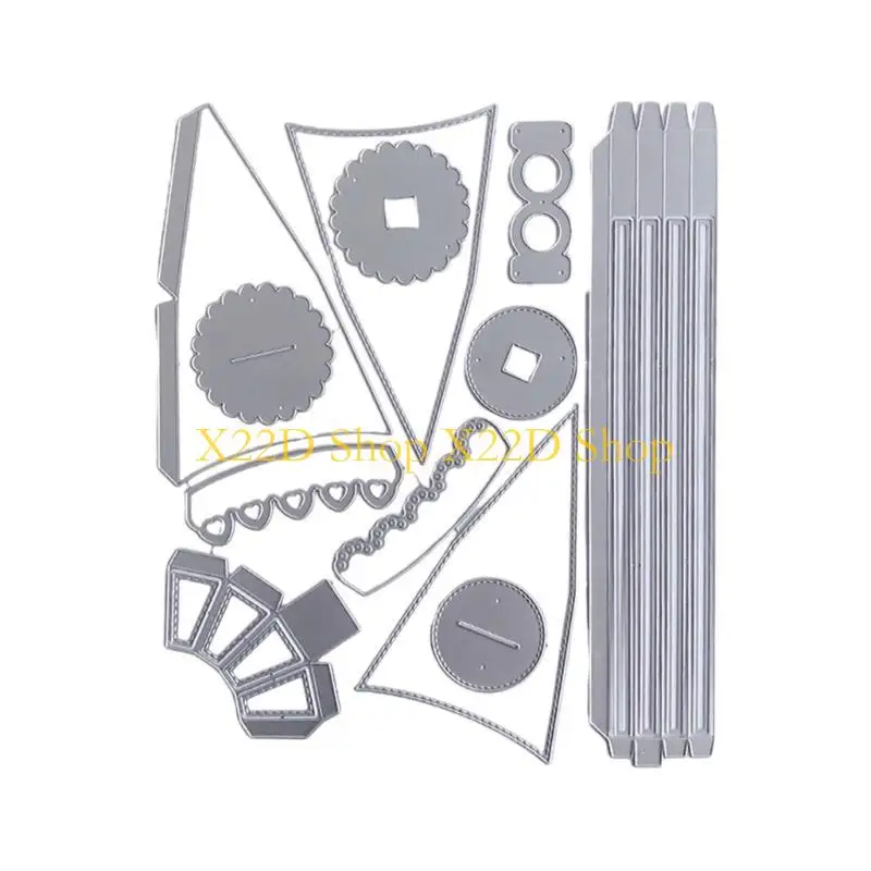 

X22D Carbon Steel Cutting Dies 3D Umbrella Die Cuts Templates Molds Cut Stencils