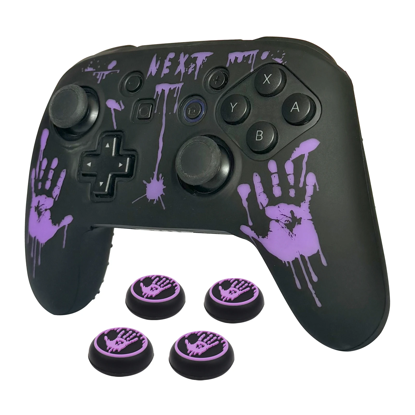 Protective Silicone Soft Control Cases For Nintendo Switch Pro Controller Skin Cover Gamepad Joystick Games Accessories Covers