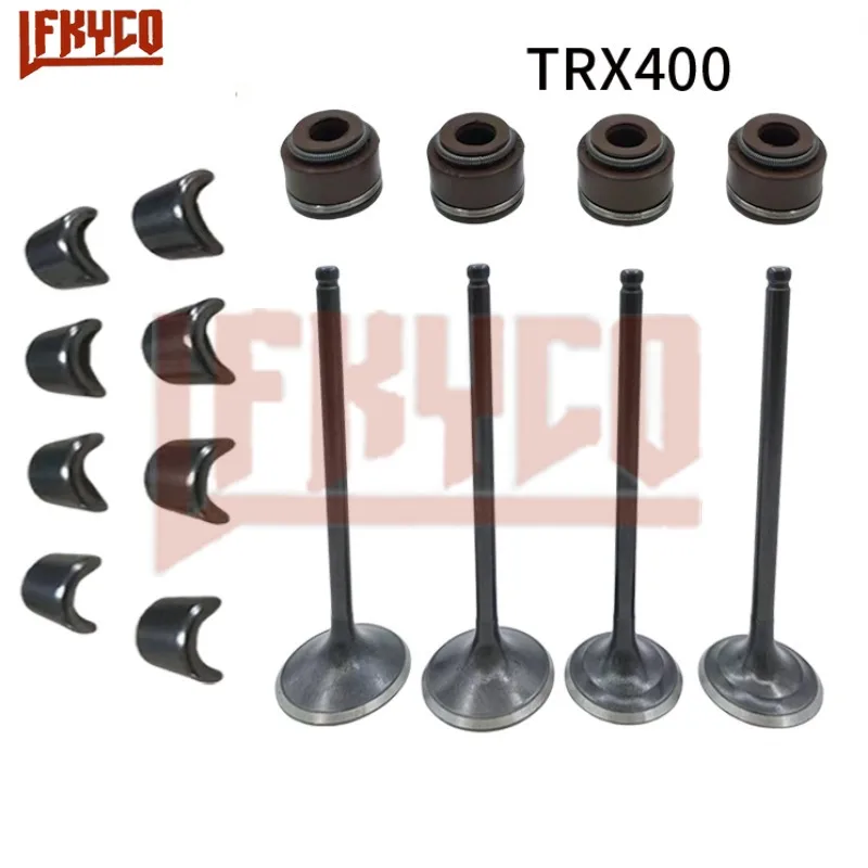 

Motorcycle Engine Complete Intake Exhaust Valves Kit for For Honda TRX400EX TRX 400EX XR400R Sportrax 400 Motorbike Accessories