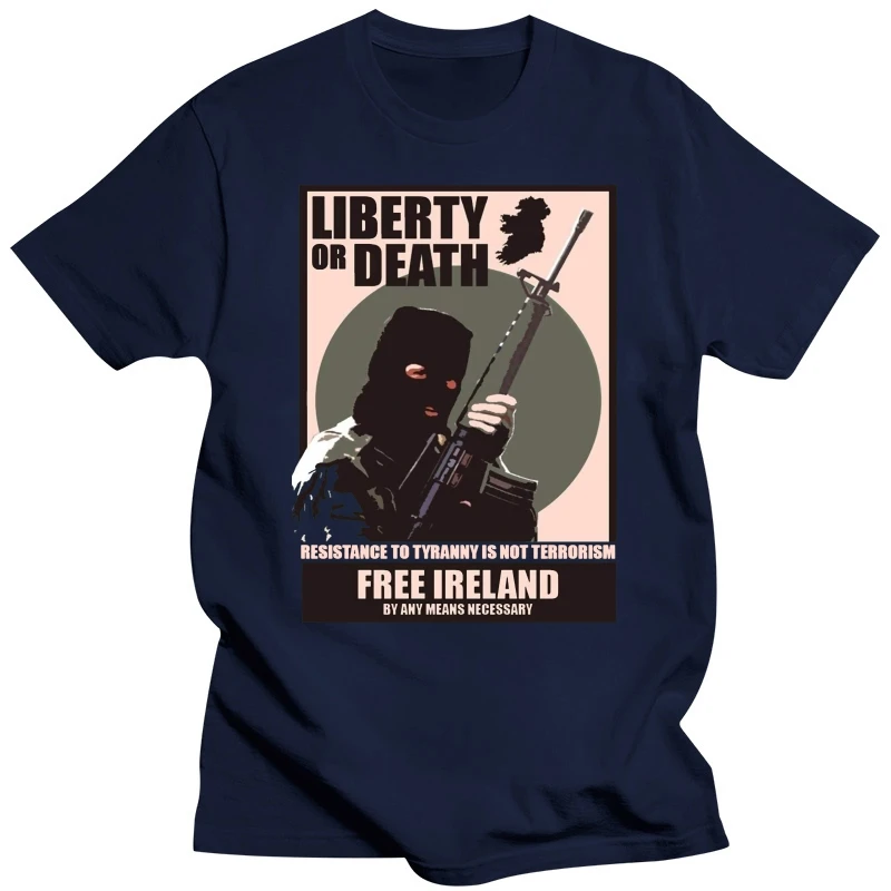 IRA Liberty or Death Premium t-Shirt DMN2 Black