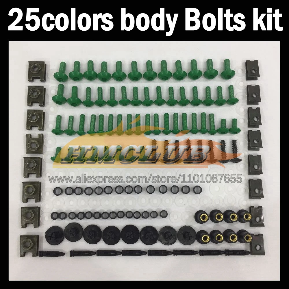 268ps Full Screws Kit Body bolt For HONDA CBR600 CBR 600 RR CC CBR600RR 13 14 15 16 17 18 19 20 13-20 Fairing bolts screw NutS