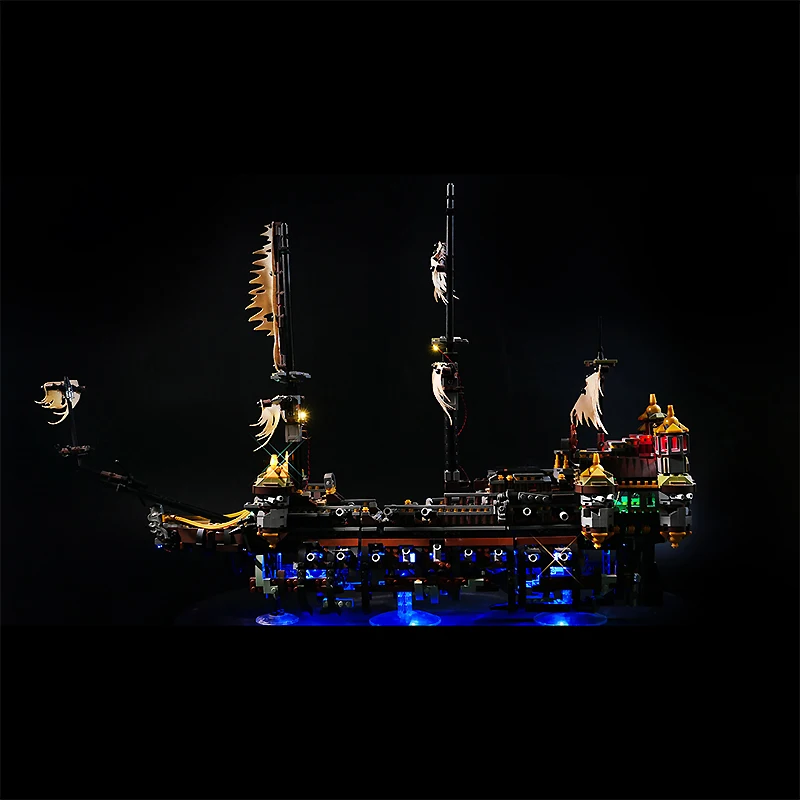 Premium DIY led-lichtset voor Lego 71042 (alleen led-licht, zonder blokken model) verheldert uw creaties