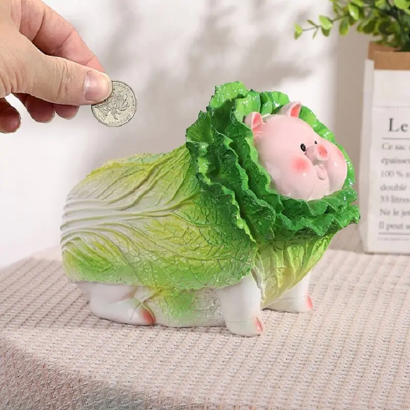 High Storage Money Boxes Pig Beauty Decoration Cheap Unique Aesthetic Saving Design Piggy Bank Vintage Cofre Home Decoration