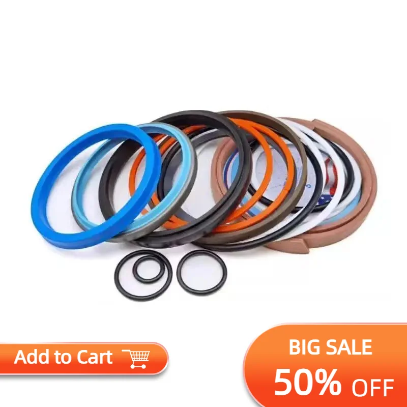 

707-98-04640 New Arm Stick Cylinder Seal Kit Compatible With Komatsu Pc12r-8 Pc15r-8