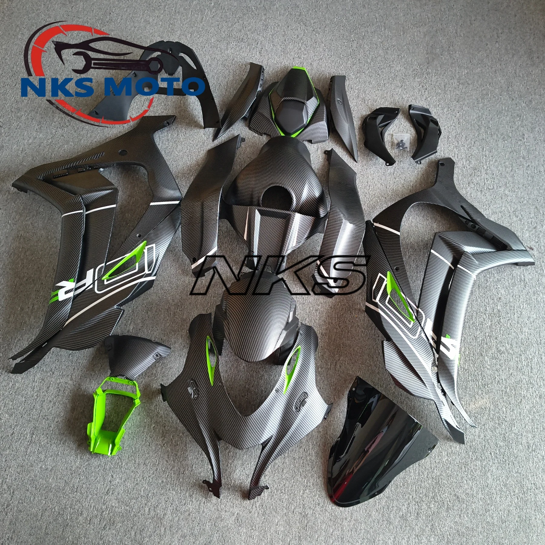Custom Color Fairing Kit ABS Plastic For Kawasaki ZX‑10R 2016 2017 2018 2019 2020 ZX10R 16 17 18 19 20 Motorcycle Full Body Set