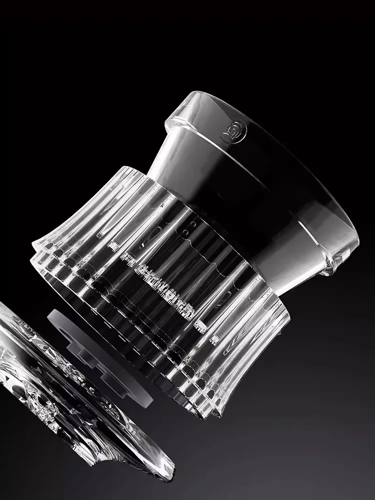 IN Stock Hero PCTG Variable Speed Hand Drip Coffee Filter Cup Drip-style Coffee Funnel Filter Flat Bottom Drip Cake Dripper