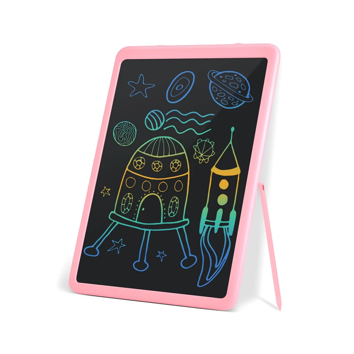 11 Inch Drawing Board Handwriting Board LCD Writing Board Graffiti Electronic Writing Board Children'S Blackboard Pink